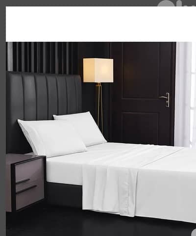 twin Flat sheet with 1 pillow case