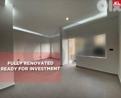 Ready-to-Invest 105 sqm Sunny Apartment  in Achrafieh REF#KL130550