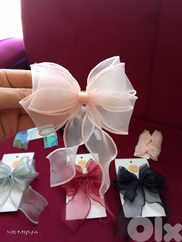 اكسسوارات للشعر شغل ايد 3