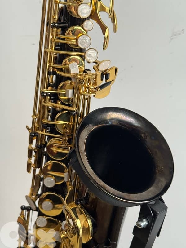 Saxophone alto Eb black/gold new 5