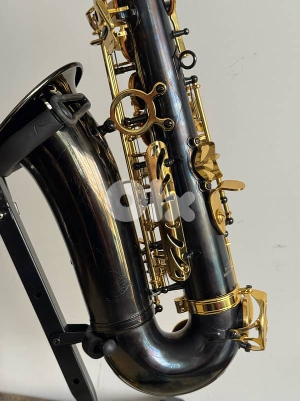 Saxophone alto Eb black/gold new 8