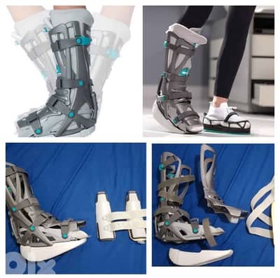 مع مشدات للركبة والكسور VACOped walker الماني مستعمل بحالة ممتازة