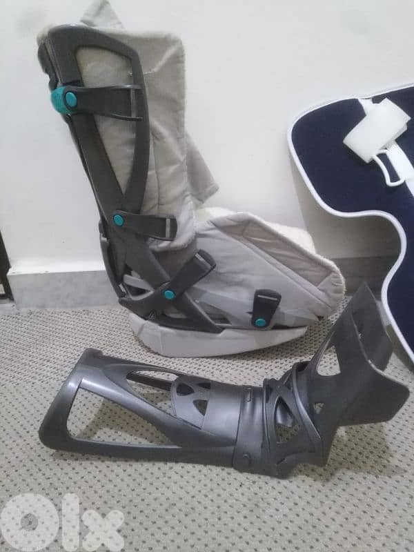 مع مشدات للركبة والكسور VACOped walker الماني مستعمل بحالة ممتازة 4