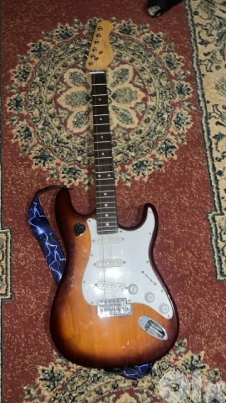 electric guitar fenders squier 1