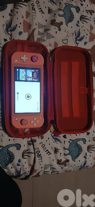 nintendo switch lite pink edition