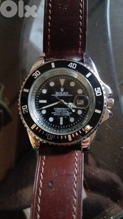 ساعه rolex ماشيه تمام