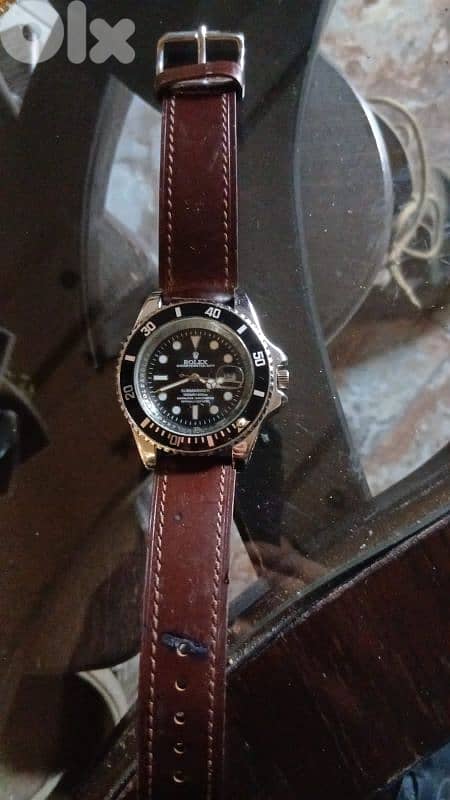 ساعه rolex ماشيه تمام 1