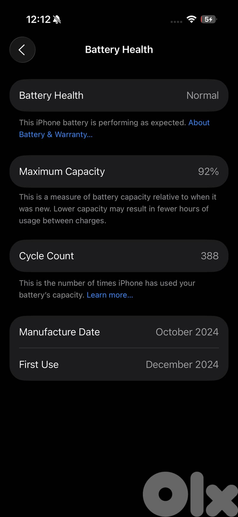 iPhone 16 pro black 128 GB 5