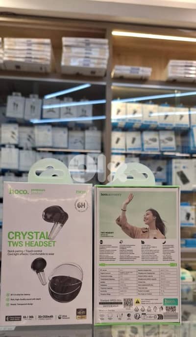 HOCO CRYSTAL TWS HEADSET EW202