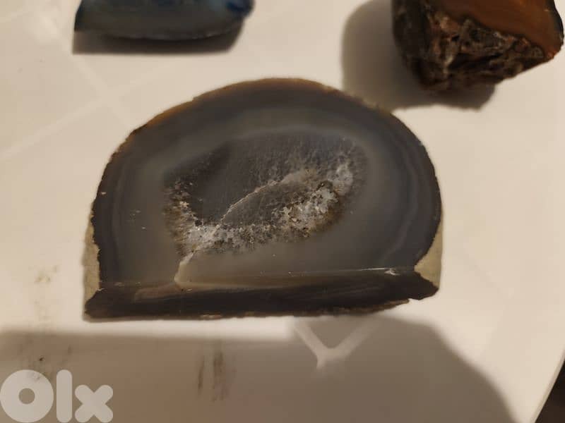 rare collection of natural stone,aguaye,quartz,9 pieces 8