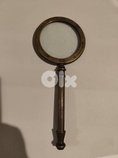Antique 1941 Magnifying Glass Vintage Collectible gift،henry hughes