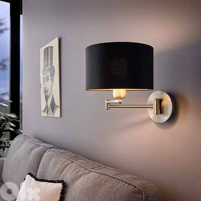 EGLO Adjustable Bedside Wall Lamp – Flexible Reach & Soft Glow