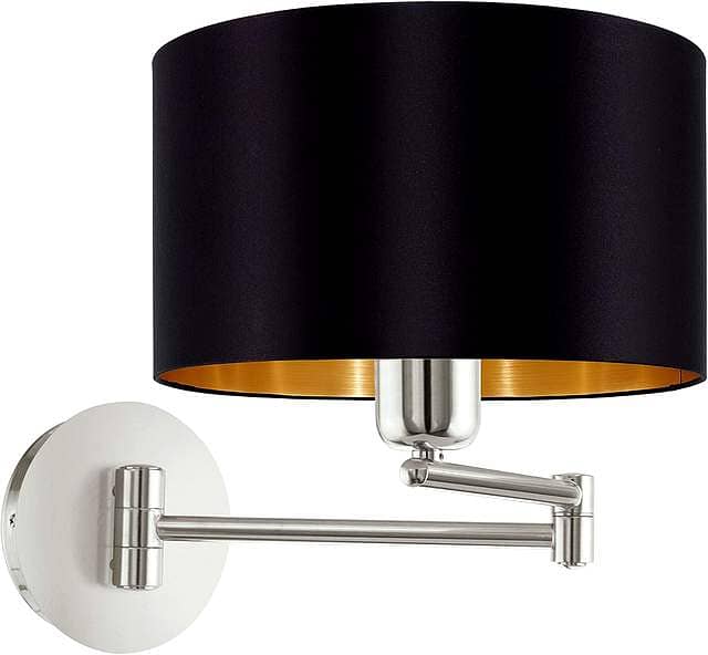 EGLO Adjustable Bedside Wall Lamp – Flexible Reach & Soft Glow 2