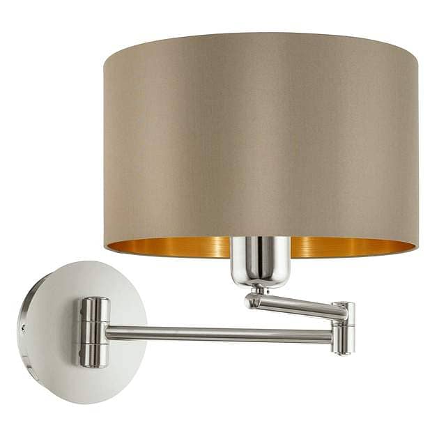 EGLO Adjustable Bedside Wall Lamp – Flexible Reach & Soft Glow 3