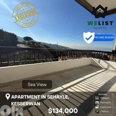 Apartment for sale in Sehayle شقة للبيع في منطقة سهيلة