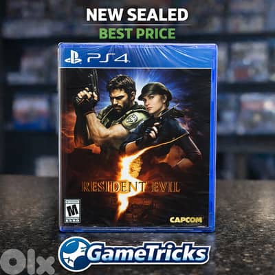 PS4 resident Evil 5 - new sealed