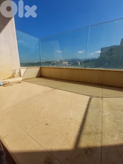 190 SQM New Apartment in Aoukar, Metn with Partial Sea View
