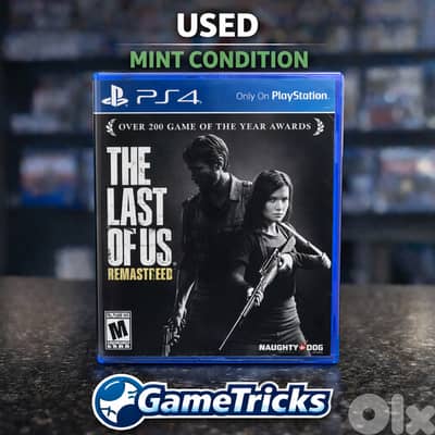 PS4 Last of us Remastered - mint condition