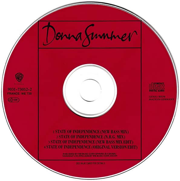 Donna Summer  (MAXI SINGLE) 2