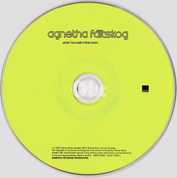 Agnetha Fältskog ( CD SINGLE ) 2
