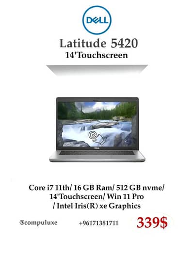 Dell Latitude Touchscreen