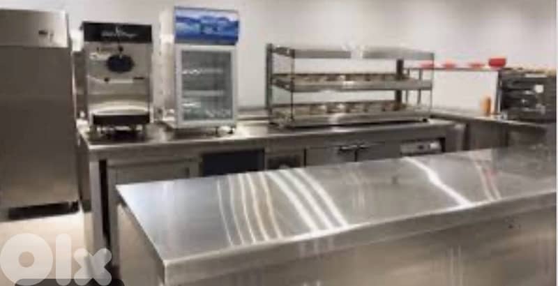 معدات واجهزة لتجهيز مطعم سناك 1