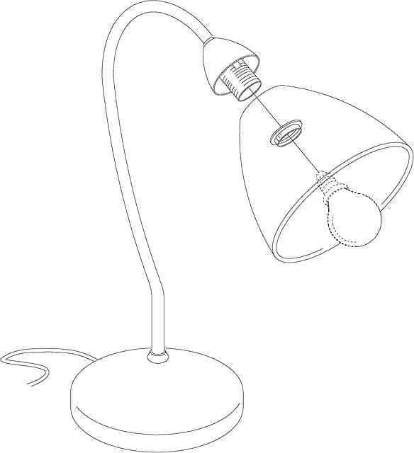 EGLO Dionis Vintage Table Lamp with Alabaster Shade – Rust Finish 4