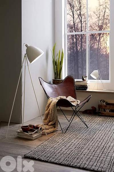 EGLO Dundee Tripod Floor Lamp – Adjustable Light for Living Room