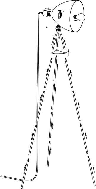 EGLO Dundee Tripod Floor Lamp – Adjustable Light for Living Room 3