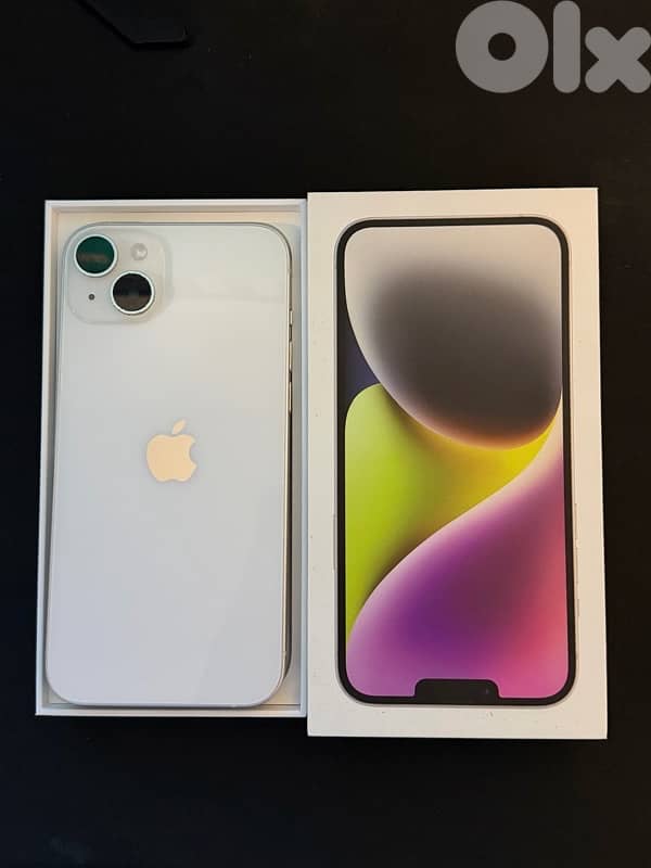 Iphone 14 Plus - 128 GB ( Charger Cable Still In Box ) 1