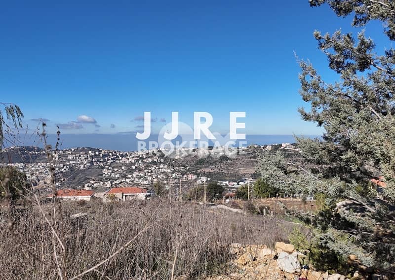 Prime Location Land In Bhamdoun For Sale / أرض في بحمدون للبيع 3