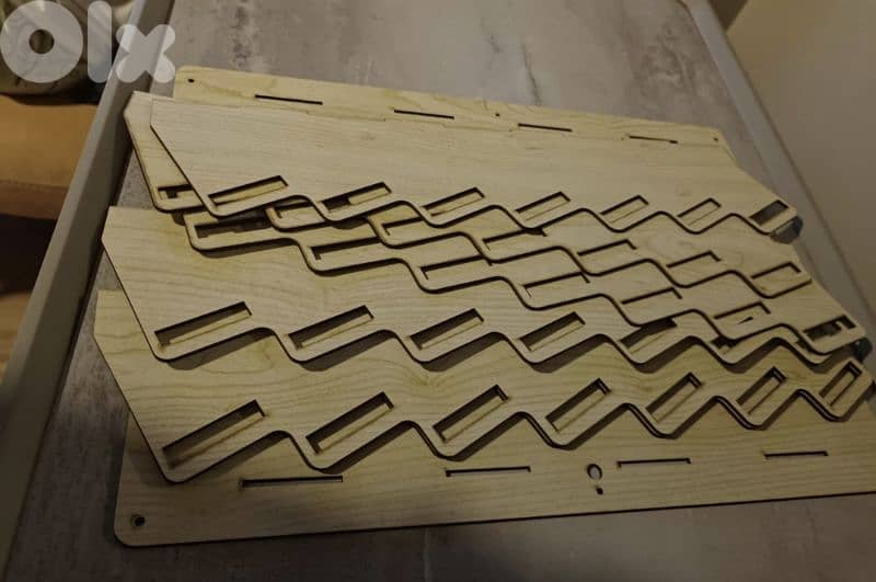 Hot wheels wood wall stand display 2