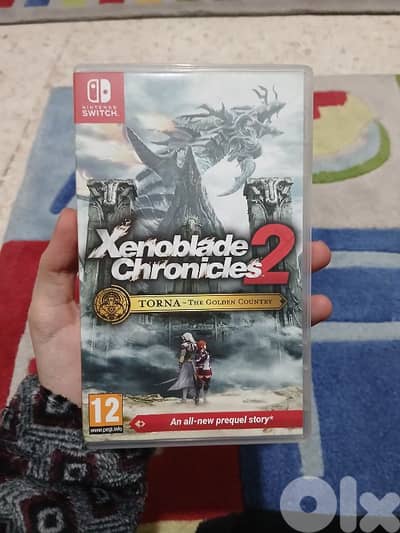 Nintendo switch 1 games: Xenoblades chronicles 2 and Sonic Forces