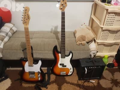 guitar and bass bundle