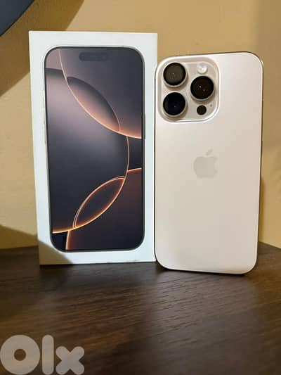 Iphone 16 pro 256GB 94% battery health   0 scratches  2 SIM