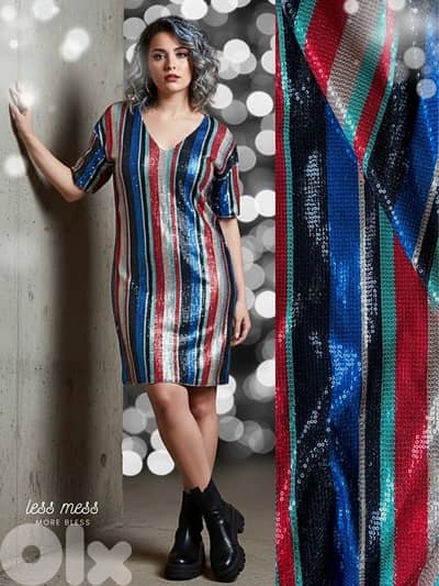 ZARA NEW IN TAG SEQUIN DRESS