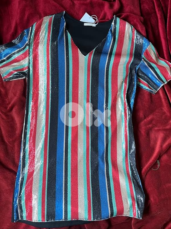 ZARA NEW IN TAG SEQUIN DRESS 1