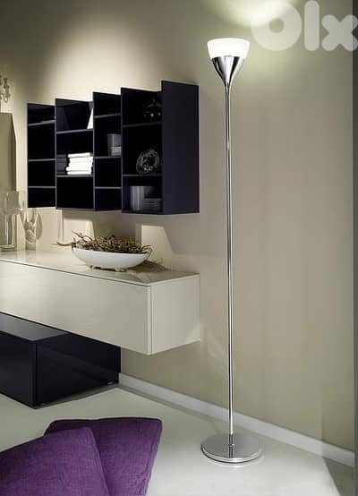 EGLO Spello LED Floor Lamp – Modern Uplight for Shadow Reduction