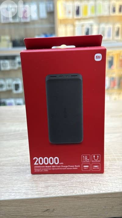 Redmi powerbank 20000mah 18w fast charge