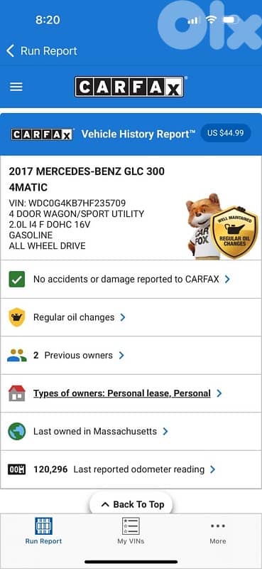 Mercedes-Benz GLC-Class 4matic 2017 CLEAN CARFAX