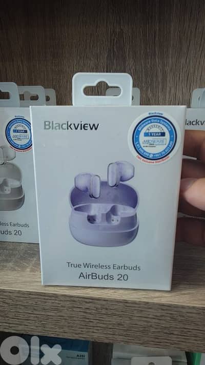 Blackview true wireless earbuds airbuds 20 purple