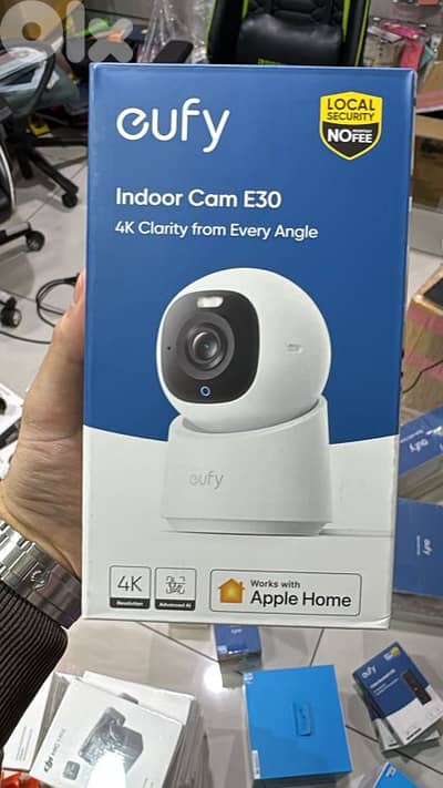 Eufy indoor Cam E30 4k clarity