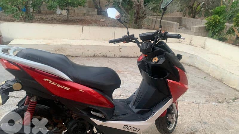 motorcycle  G FORCE 2017 6