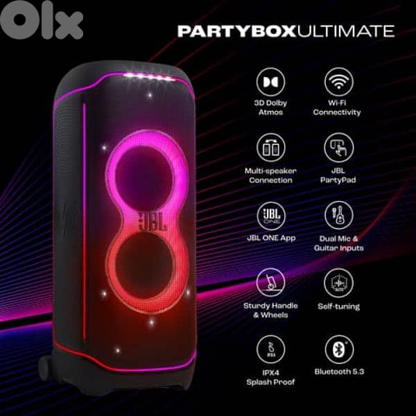 JBL PartyBox Ultimate 3