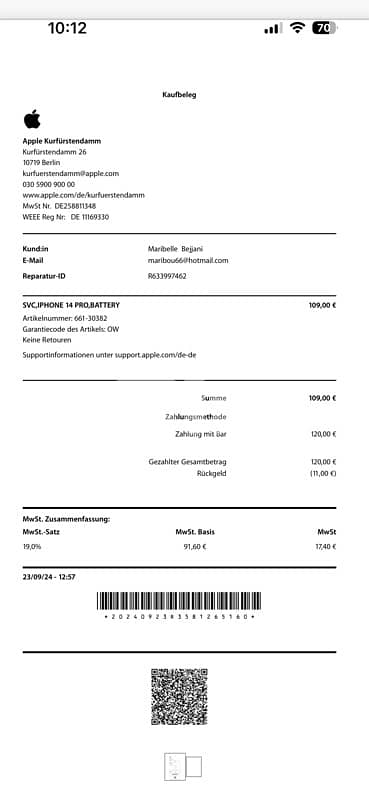 Iphone 14 Pro - Perfect Condition - 90% Health Battery 2