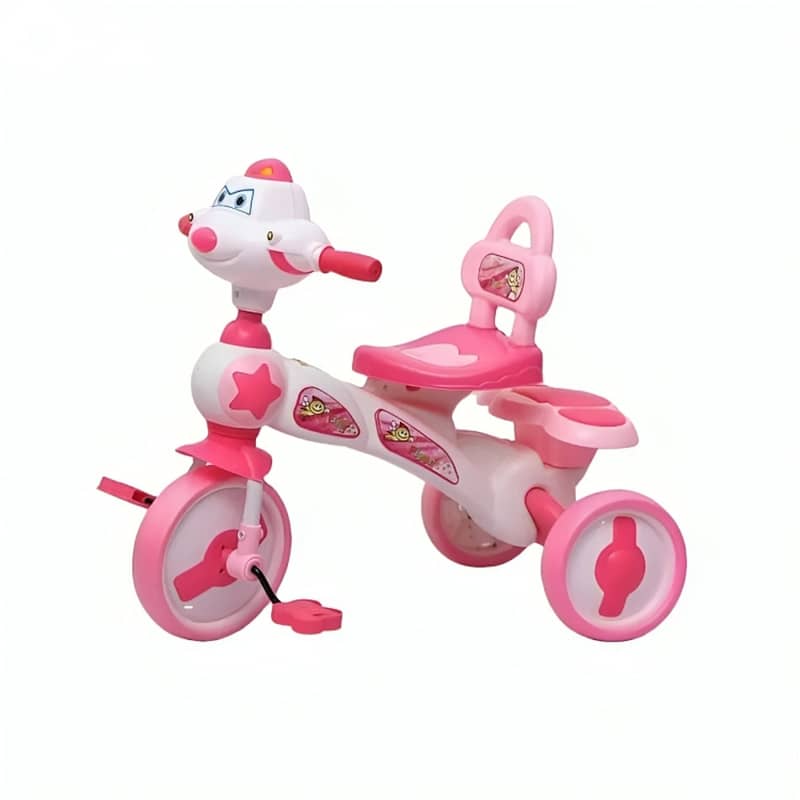 Kids Tricycle with Backseat - دراجة ثلاثية للأطفال مع مقعد خلفي 3