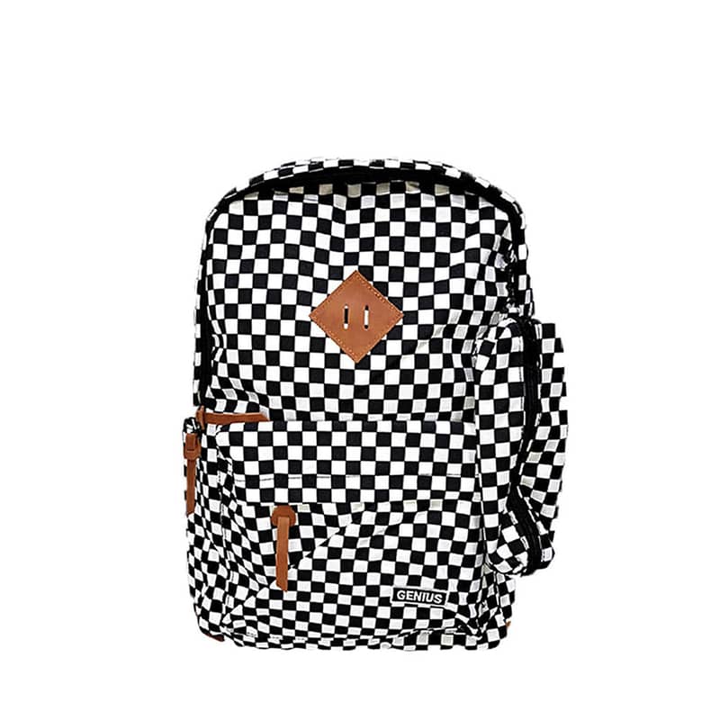 Genius School Bag with Pencil Case 17″ - 002ru - حقيبة مدرسية مع مقلمة 3