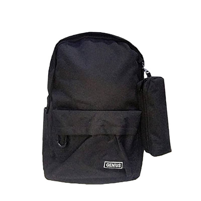 Genius School Bag with Pencil Case 17″ - 001ru - حقيبة مدرسية مع مقلمة 1