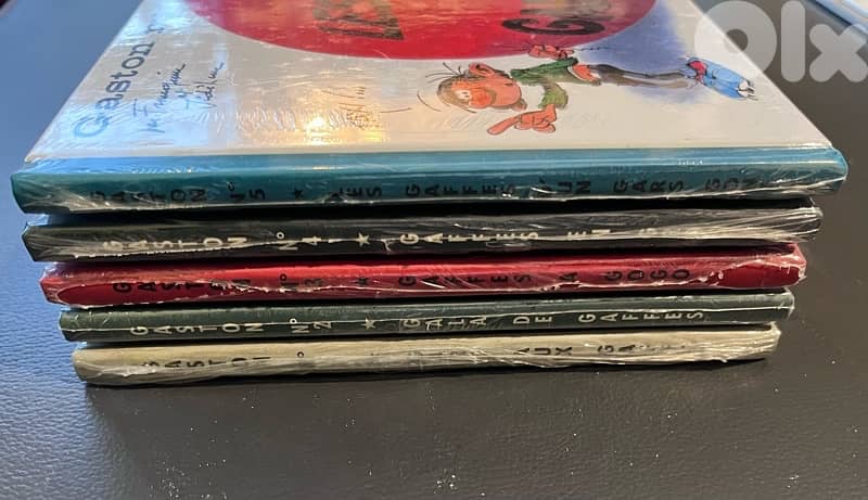 Gaston Lagaffe 1>5 NEUF scellé format à l’italienne 1