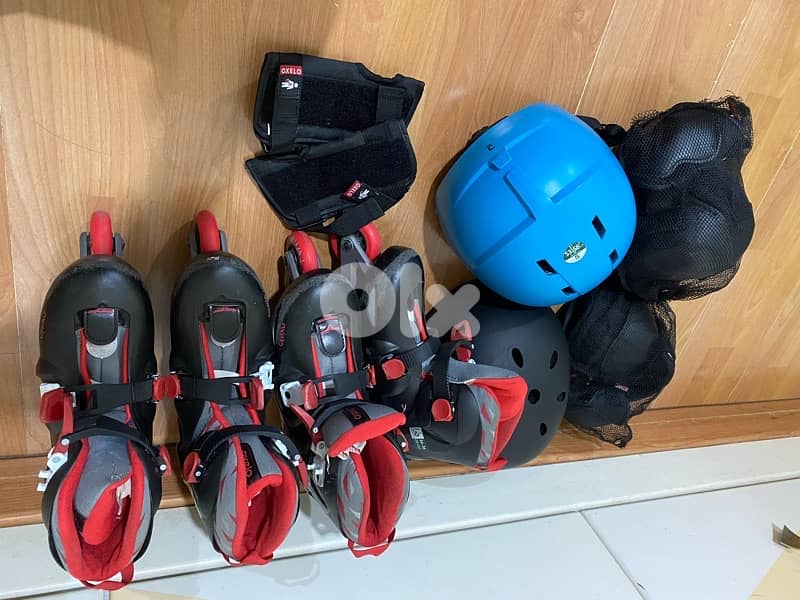 2 full rolller sets decathlon 1